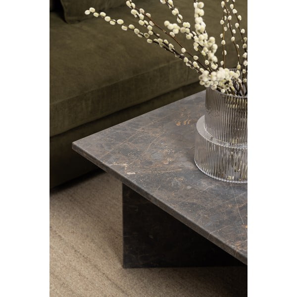 Tavolino in marmo nero 70x140 cm Vega - Actona-image-1