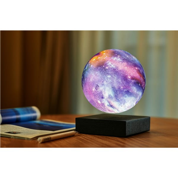 Decorazione luminosa nera con alimentazione a corrente ø 12 cm Galaxy – Gingko-image-1