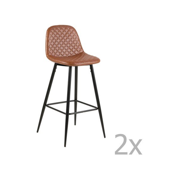 Set di 2 sgabelli da bar Wilma Barstool Vintage - Actona