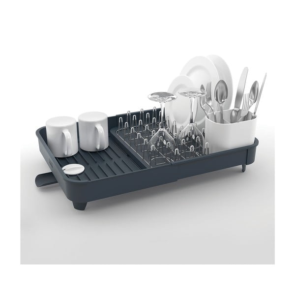 Vassoio di sgocciolamento regolabile grigio allungabile - Joseph Joseph-image-2