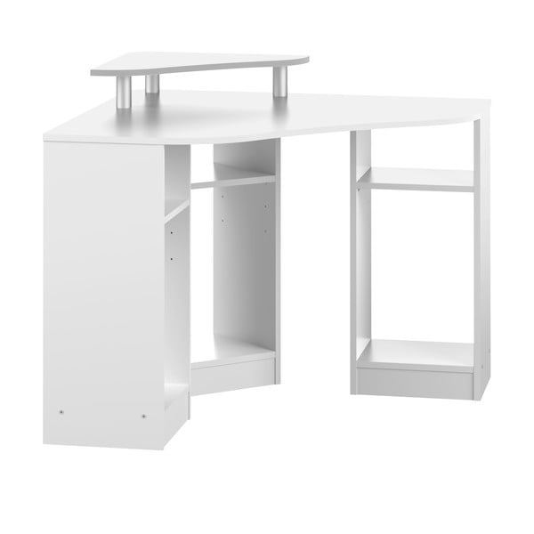 Tavolo da lavoro bianco 94x94 cm Corner - TemaHome-image-2