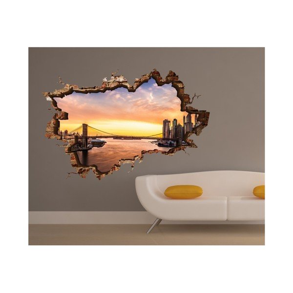 Adesivo murale Eline, 70 x 45 cm - 3D Art