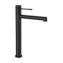 Rubinetto per lavandino in nero opaco verticale Solaris – Sapho