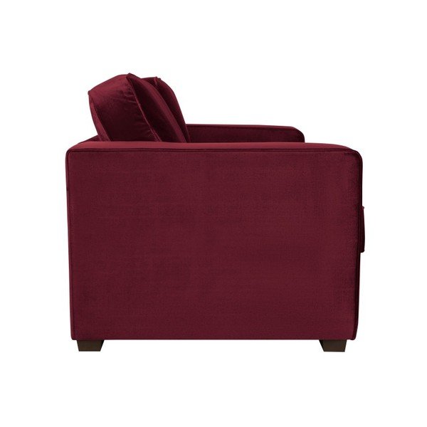 Dvojmístná pohovka v barvě burgundy Cosmopolitan Design Denver-image-2