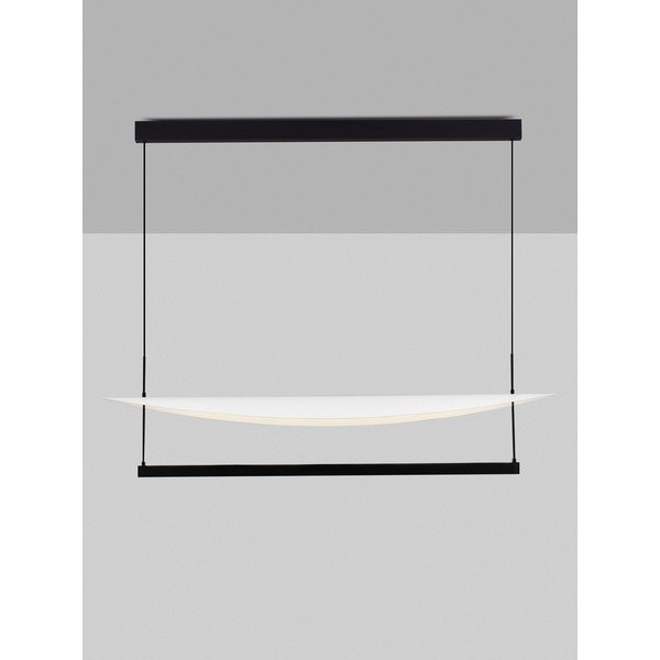 Lampadario LED bianco/nero opaco in alluminio con intensità regolabile Diona – Nova Luce-image-3