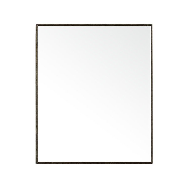 Specchio a parete con contenitore in rovere Mezza Dark , 45x55 cm Slimline - Wireworks-image-2