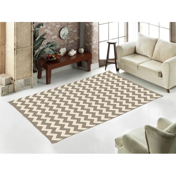 Koberec Homedebleu Zig Zag, 80 x 150 cm