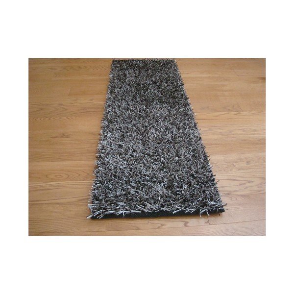 Koberec Shaggy Black Silver, 120x170 cm-image-2