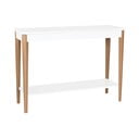 Consolle bianca , larghezza 105 cm Ashme - Ragaba
