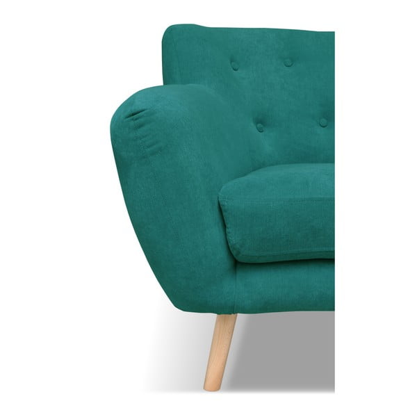 Divano verde e blu Cosmopolitan design Londra, 162 cm - Cosmopolitan Design-image-3