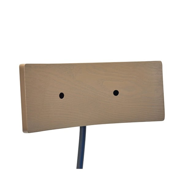 Sedie da pranzo in colore blu e naturale in set di 4 pezzi Koi - Hübsch-image-4