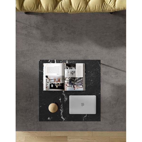 Tavolino in marmo 75x75 cm Gleam - TemaHome-image-1