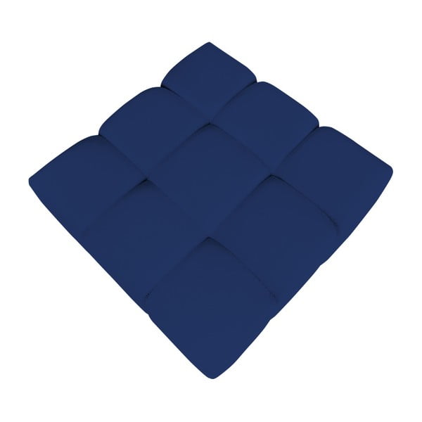 Pouf Lotus blu scuro - Mazzini Sofas-image-2