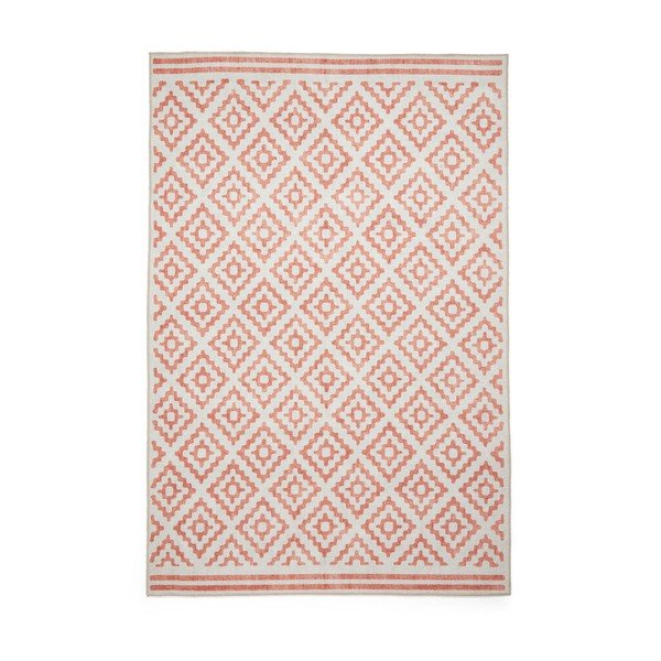 Tappeto arancione lavabile 152x230 cm Coral Orange – Think Rugs