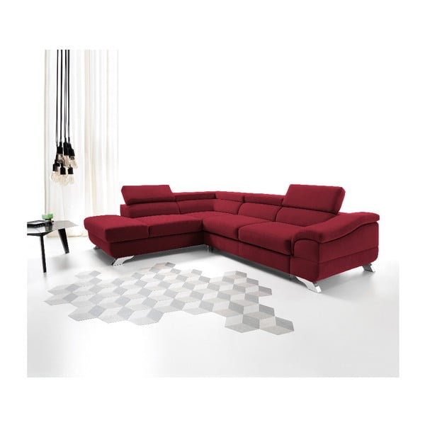 Divano letto Red Gamma, angolo sinistro - Windsor & Co Sofas-image-3
