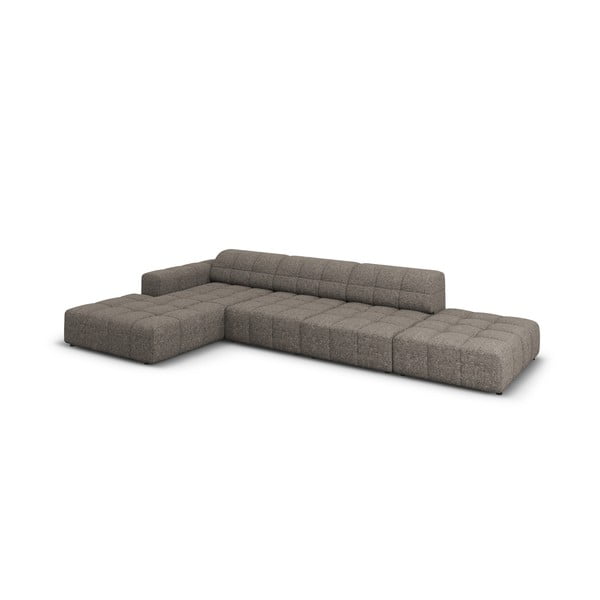 Divano angolare in grigio scuro (con penisola a sinistra) Chicago – Cosmopolitan Design-image-3