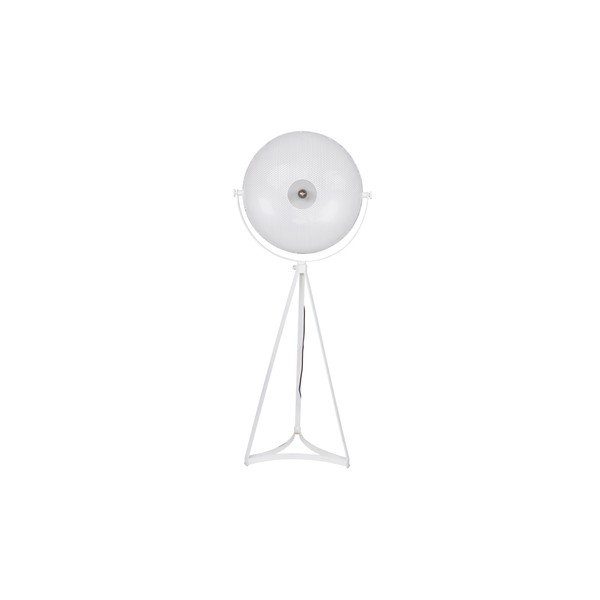 Lampada da terra bianca soffiata - BePureHome-image-2