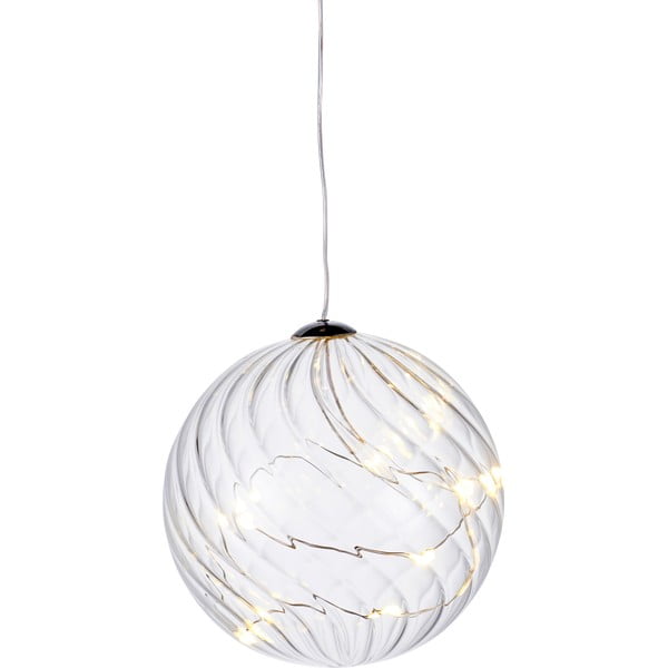 Decorazione luminosa a LED Sfera, Ø 10 cm Wave - Sirius