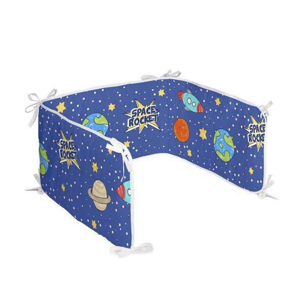 Fodera per culla in cotone, 210 x 40 cm Space Rocket - Mr. Fox