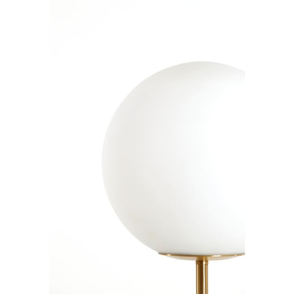 Lampada da terra di colore bianco-oro (altezza 156 cm) Medina - Light & Living-image-4