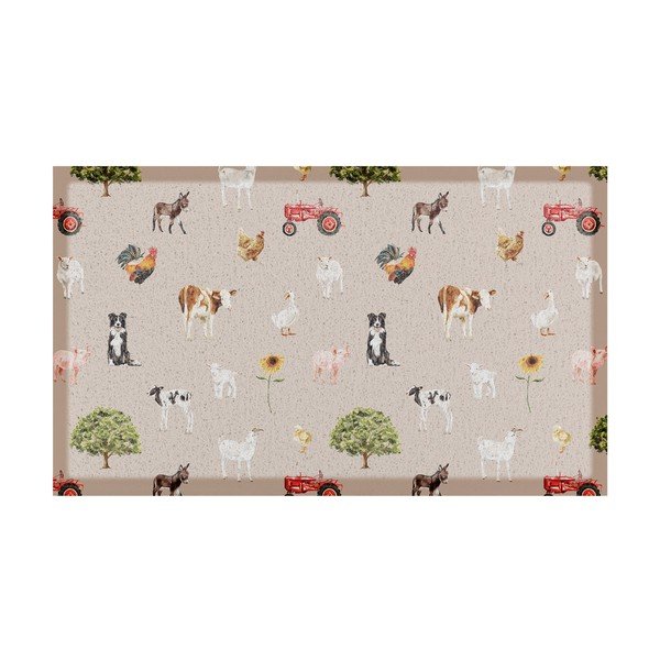 Zerbino in PVC 40x70 cm Farm Life – Artsy Doormats