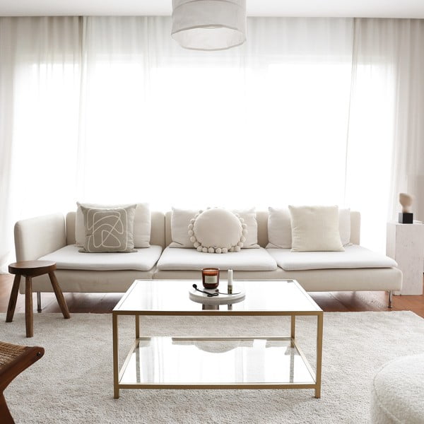 Tavolino in oro 60x90 cm Astro - Neostill-image-4