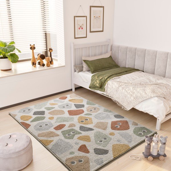 Tappeto per bambini color crema 120x170 cm Beats – Universal-image-1