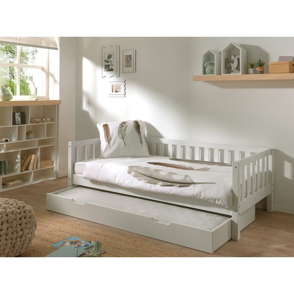 Letto bianco per bambini 90x200 cm Fritz - Vipack-image-3