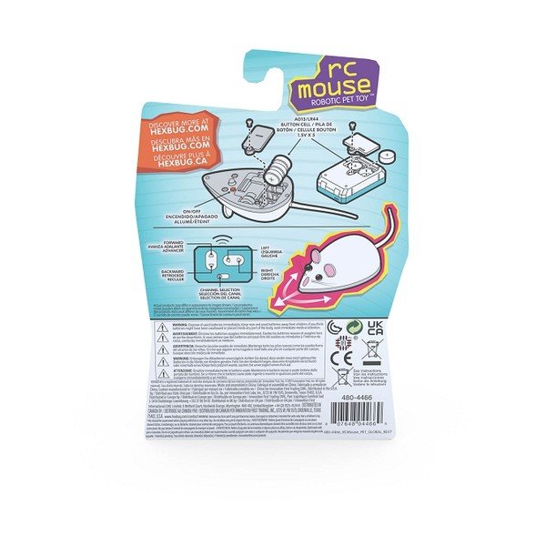 Mouse robotico per gatti - HEXBUG-image-2