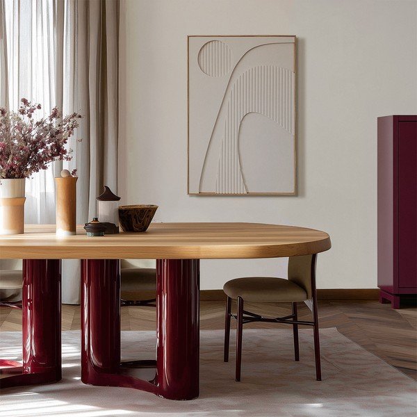Dipinto stampato con cornice inclusa/fonoassorbente 62x92 cm Arch – Styler-image-4