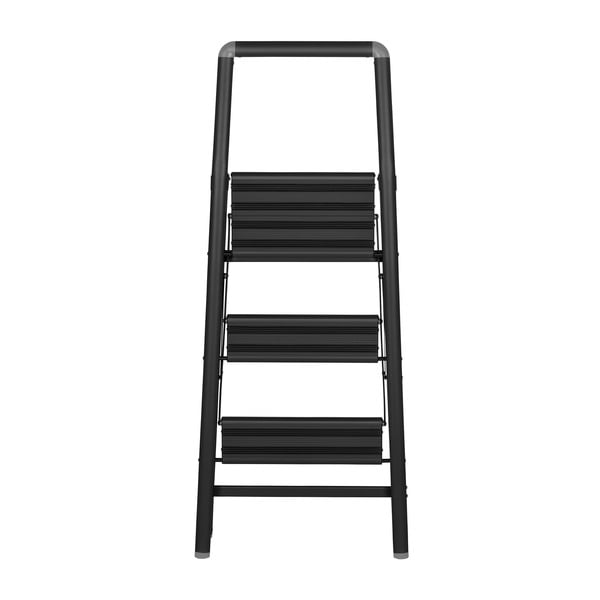 Gradini compatti neri, altezza 114,5 cm - Wenko-image-4