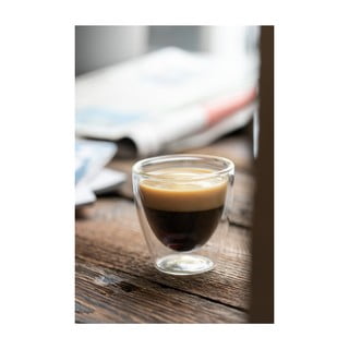 Set di 2 bicchieri a doppia parete Ronny Espresso, 80 ml - Vialli Design