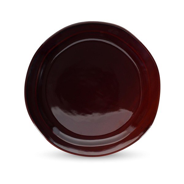 Piatto burgundy in gres ø 27,5 cm Manon – S|P Collection