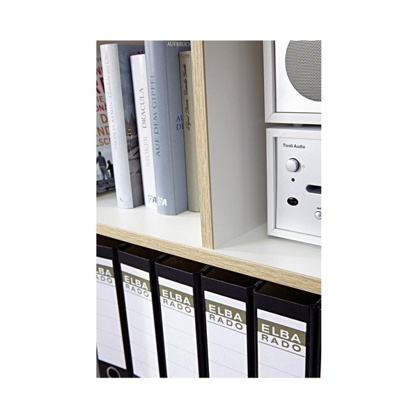 Libreria bianca in rovere 120x91 cm Oslo - Germania-image-1