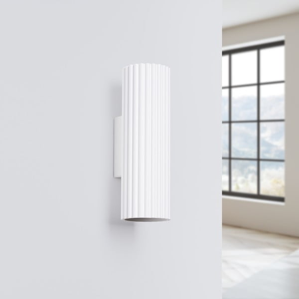 Lampada da parete bianca Gleam – Sollux-image-2