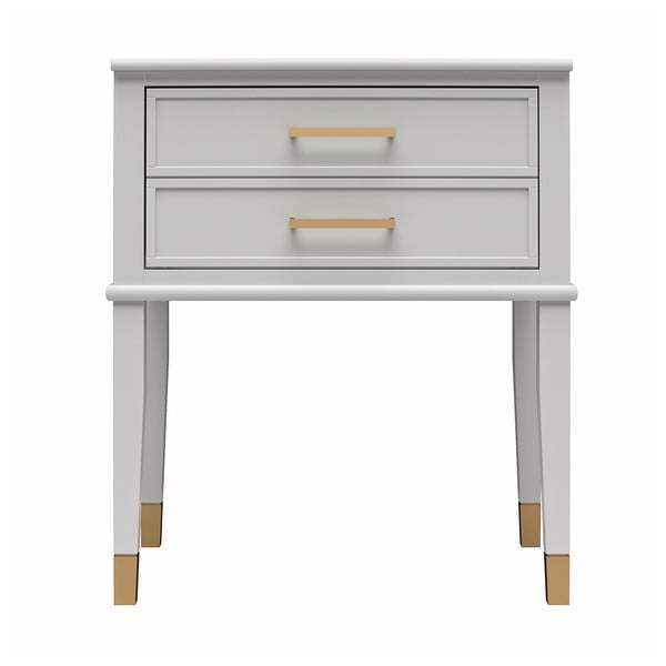 Comodino grigio chiaro Westerleigh - CosmoLiving by Cosmopolitan-image-4