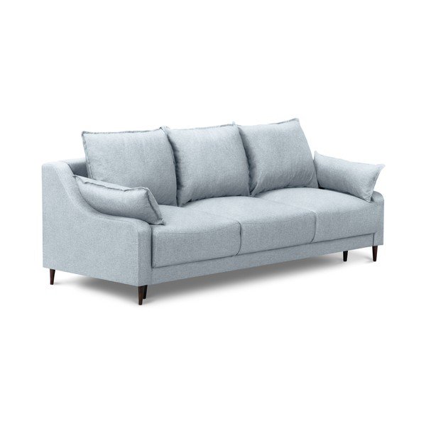 Divano letto azzurro con contenitore, 215 cm Ancolie - Mazzini Sofas-image-2