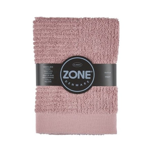 Asciugamano rosa , 50 x 70 cm Classic - Zone