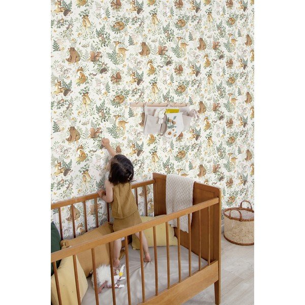Carta da parati per bambini 10 m x 50 cm Forest Friends - Lilipinso-image-2