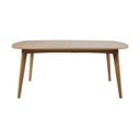 Tavolo da pranzo pieghevole in rovere 180x102 cm Marte - Actona