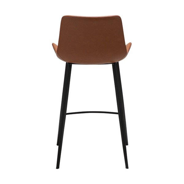 Sgabello da bar marrone cognac (altezza della seduta 65 cm) Hype – DAN-FORM Denmark-image-4