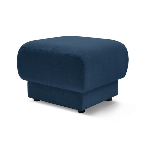 Pouf blu scuro Bourbon - Bobochic Paris-image-3