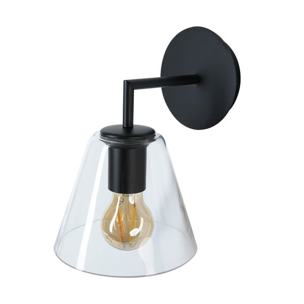 Lampada da parete nera , ø 16 cm Gasby - SULION