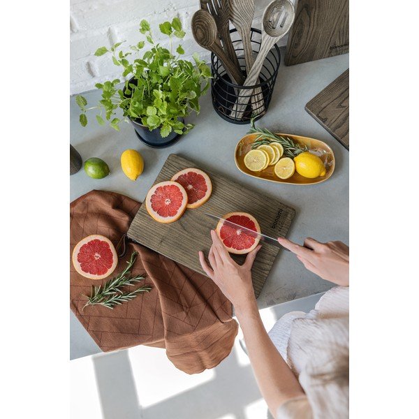 Tagliere in legno da servizio 26 x 18 cm Rustic – Bonami Selection-image-2