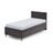 Letto per bambini antracite 90x200 cm Cool - Meise Möbel
