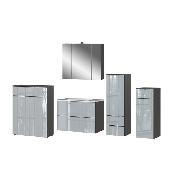 Set da bagno grigio Vasio - Germania