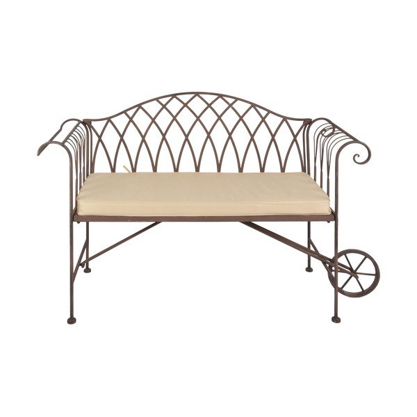 Sedile da giardino 98,5x39,5 cm - Esschert Design-image-2