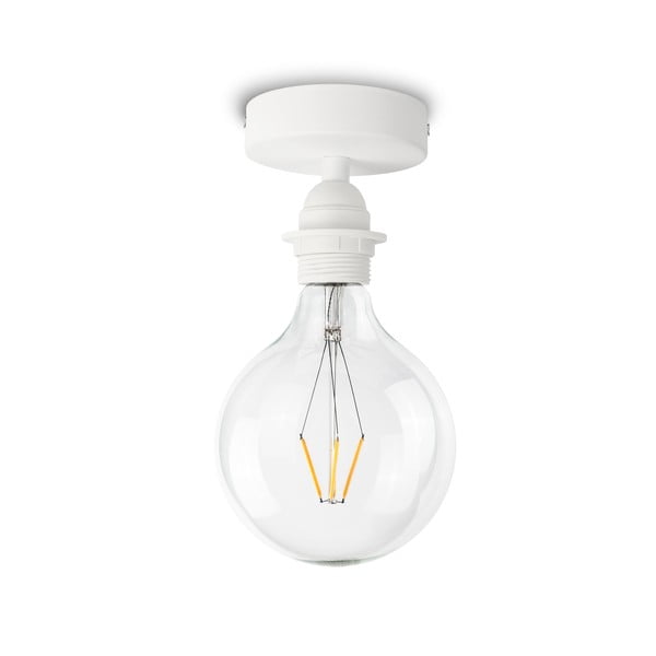 Lampada da soffitto bianca ø 4 cm Uno Plus - Sotto Luce