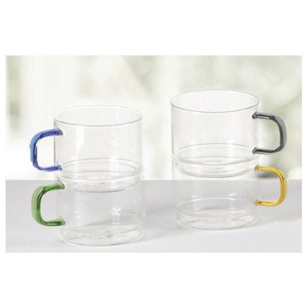 Tazze in set in vetro 4 pz 350 ml Bridge – Brandani-image-3