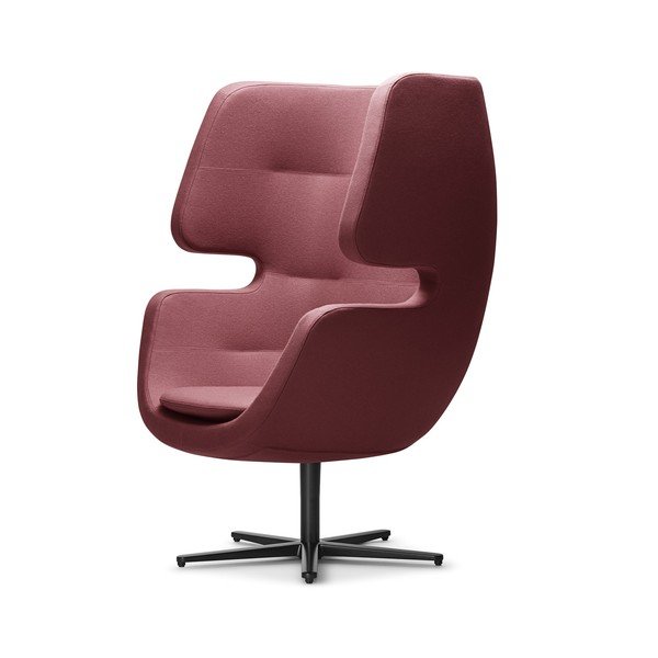 Sedia girevole rosa Moai - Softline-image-3